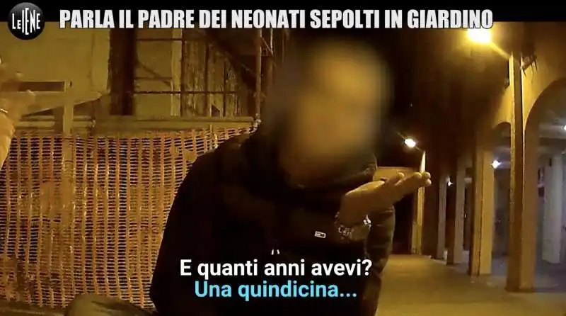 il padre dei neonati sepolti in giardino parla alle iene   1