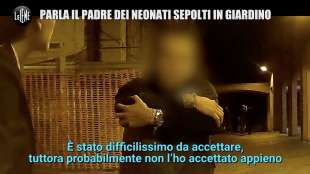 il padre dei neonati sepolti in giardino parla alle iene 2