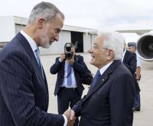 il re di spagna felipe vi e sergio mattarella