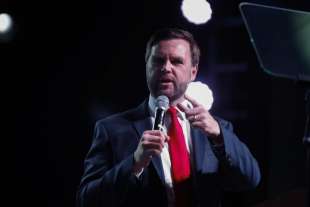 JD VANCE IN CAMPAGNA ELETTORALE A CHARLOTTE, NORTH CAROLINA - FOTO LAPRESSE.