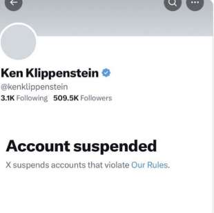 ken klippenstein sospeso da twitter