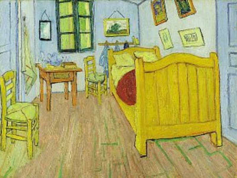 la camera da letto vincent van gogh 1888