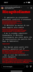 le storie instagram di maria rosaria boccia contro gennaro sangiuliano 5