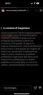 le storie instagram di maria rosaria boccia contro gennaro sangiuliano 7