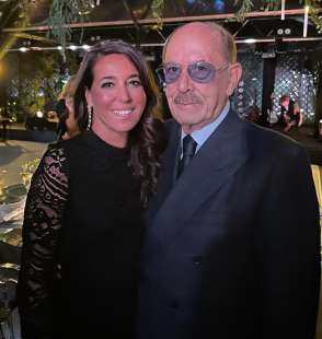 licia ronzulli e antonio angelucci alla sua festa degli 80 anni