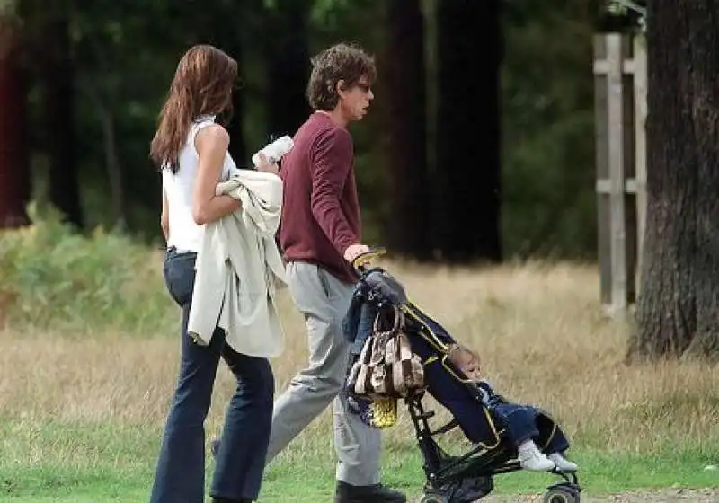 luciana gimenez mick jagger e il figlio lucas