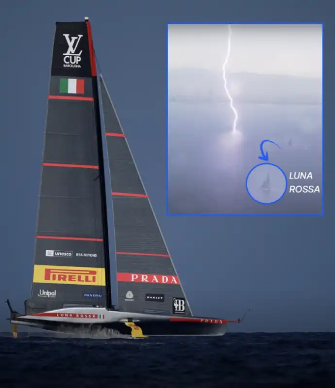 luna rossa - Louis Vuitton Cup 