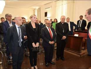 maria rosaria boccia e gennaro sangiuliano a pompei