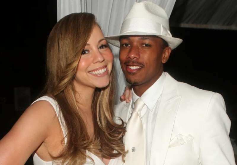 mariah carey nick cannon white party