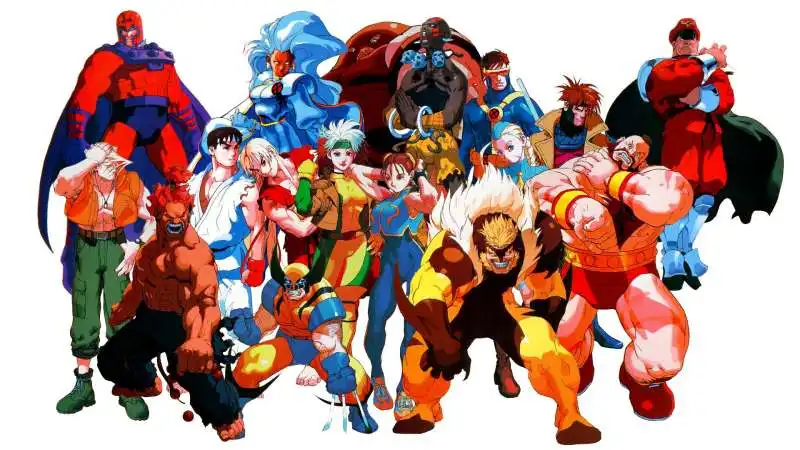 marvel super heroes vs street fighter