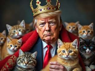 meme di donald trump e i gatti 17