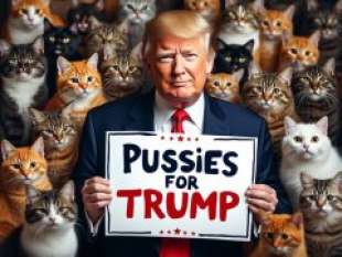 meme di donald trump e i gatti 6