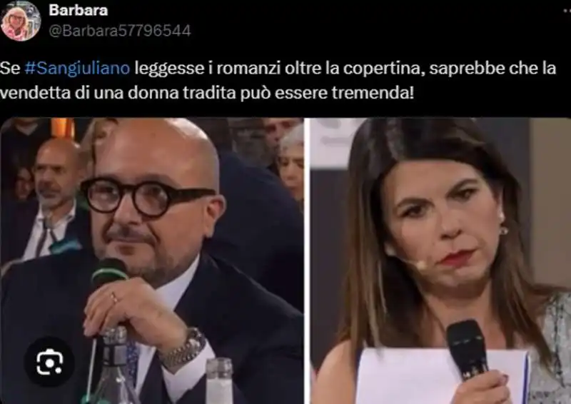 meme sul caso gennaro sangiuliano maria rosaria boccia   2