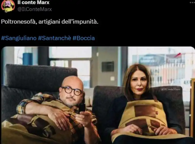 meme sul caso gennaro sangiuliano maria rosaria boccia   3