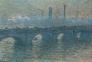 monet waterloo bridge 1900