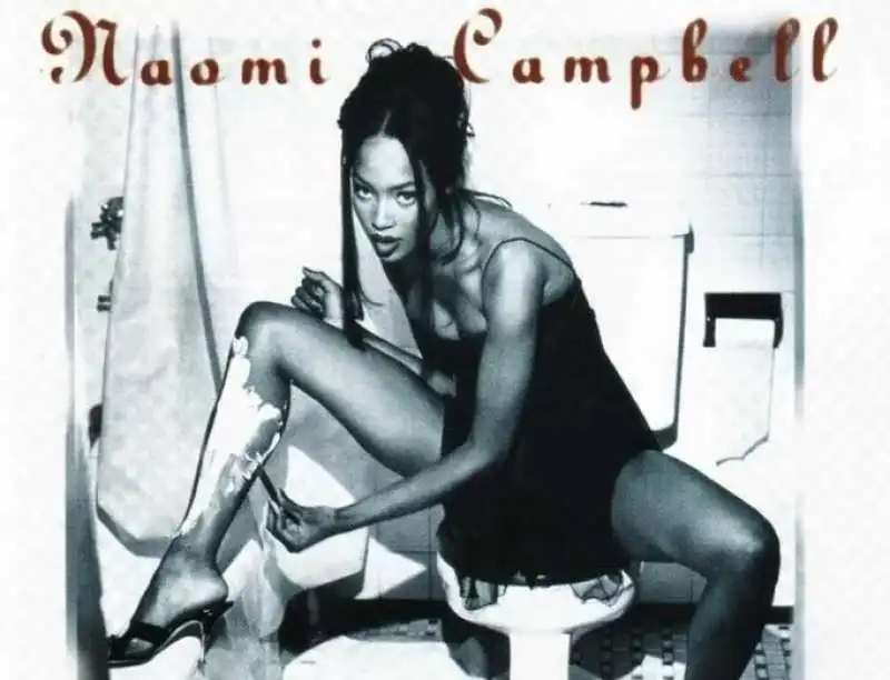 naomi campbell  baby woman