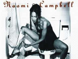 naomi campbell baby woman