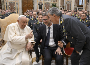 papa francesco giancarlo giorgetti Andrea De Gennaro