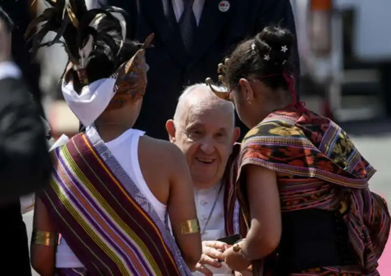 papa francesco nel timor est   1