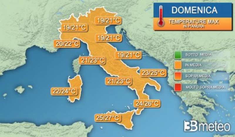 previsioni del tempo 28 settembre