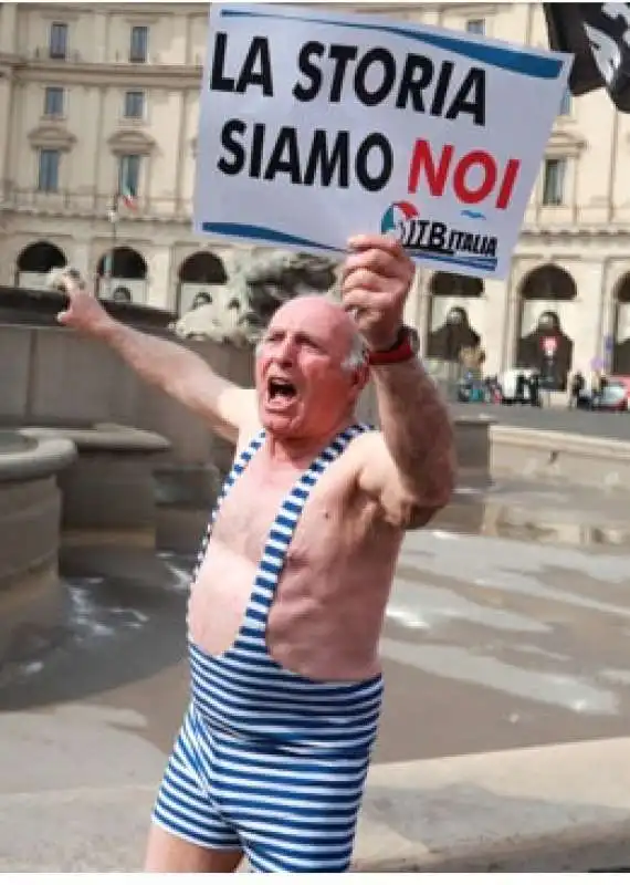 PROTESTE DEI BALNEARI CONTRO IL GOVERNO MELONI