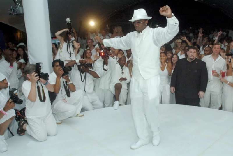 puff daddy white party