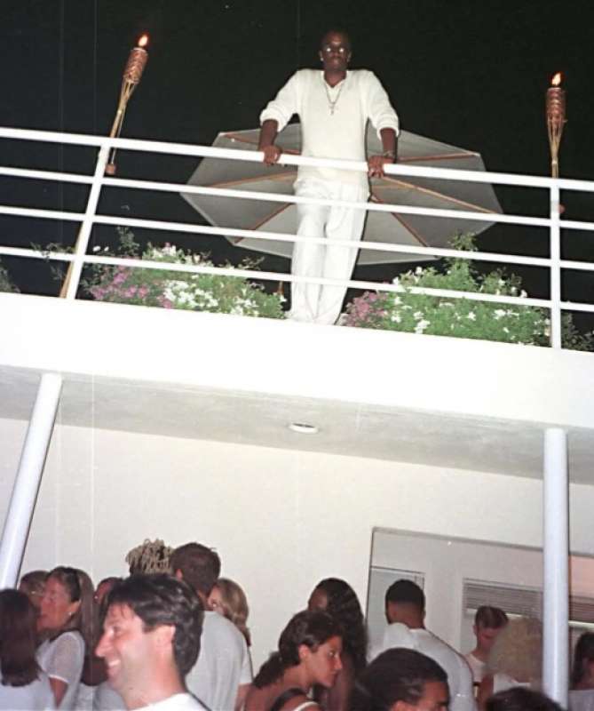 puff daddy white party