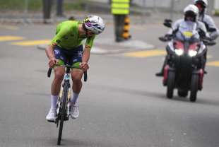 tadej pogacar ai Campionati del mondo di ciclismo su strada a Zurigo - foto lapresse