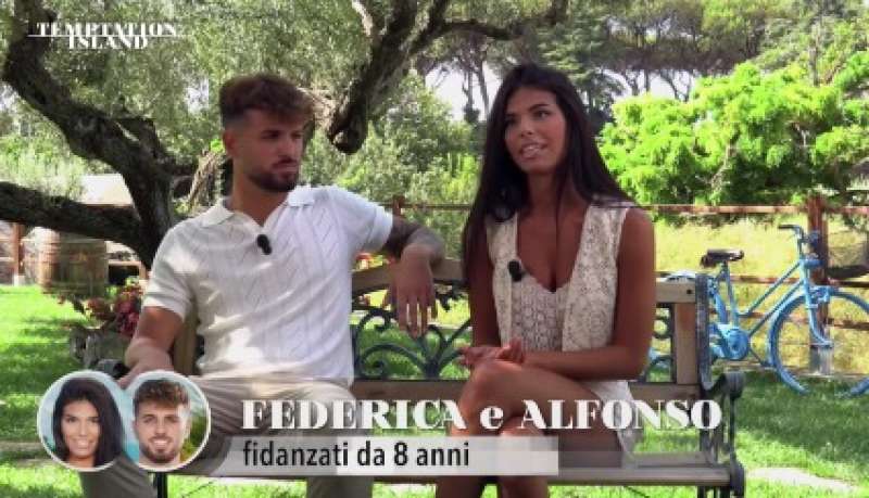 temptation island alfonso e federica