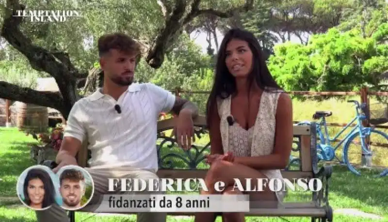 temptation island  alfonso e federica