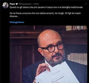 tweet sull intervista di gennaro sangiuliano al tg1 4