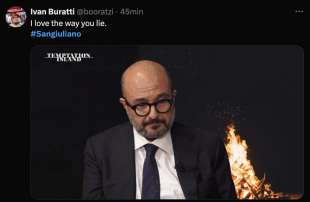 tweet sull intervista di gennaro sangiuliano al tg1 6