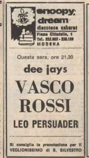 vasco dj discoteca snoopy 1976