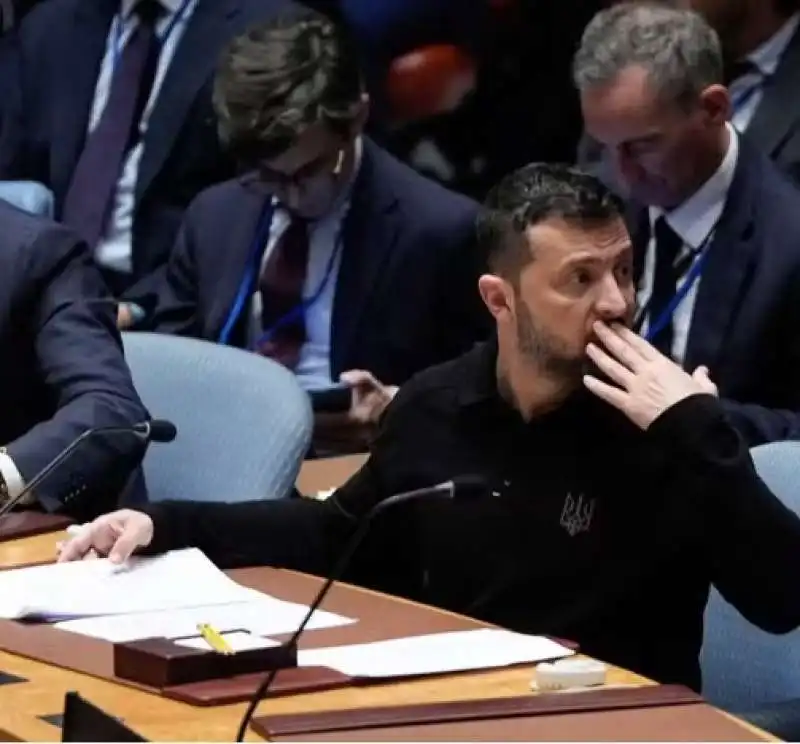 VOLODYMYR ZELENSKY - ASSEMBLEA ONU 