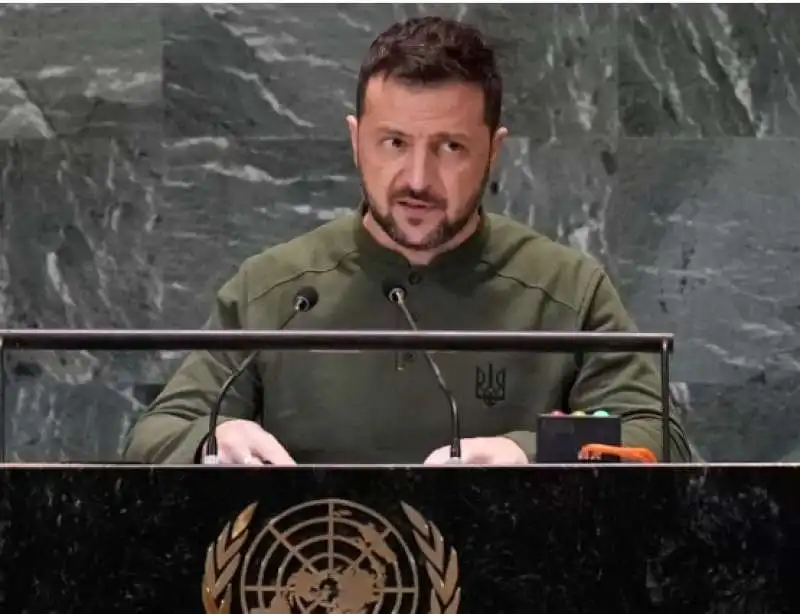 VOLODYMYR ZELENSKY - ASSEMBLEA ONU 