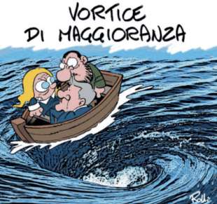 VORTICE DI MAGGIORANZA - IL GIORNALONE - LA STAMPA