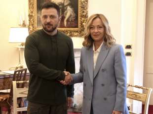 ZELENSKY - GIORGIA MELONI