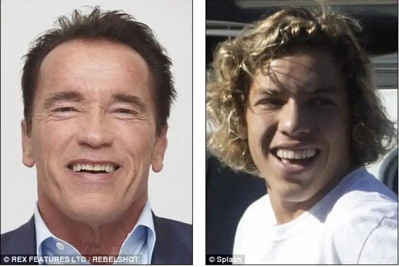 ARNOLD SCHWARZENEGGER E IL FIGLIO AVUTO DALLA GOVERNANTE 