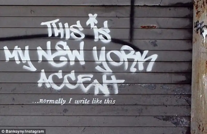 BANSKY A NEW YORK 