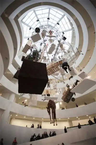 Cattelan All Guggenheim NY 