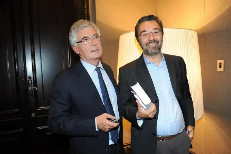 Claudio Martelli e Marco Damilano 