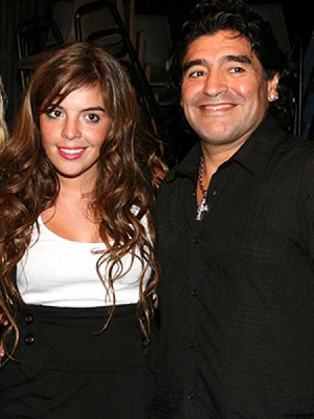 Dalma y Diego Maradona