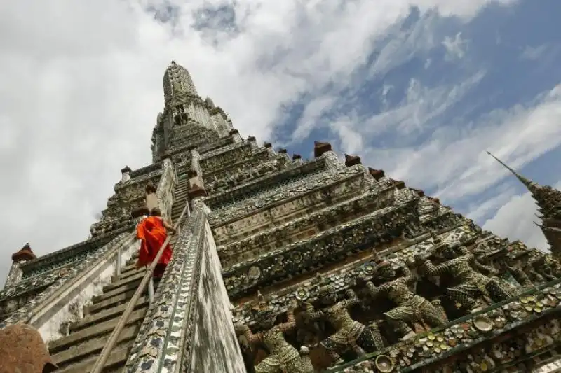 IMMAGINI DELLA SETTIMANA DAL AL SETTEMBRE DAL TIME BUDDHISTI A BANGKOK IN TAILANDIA 