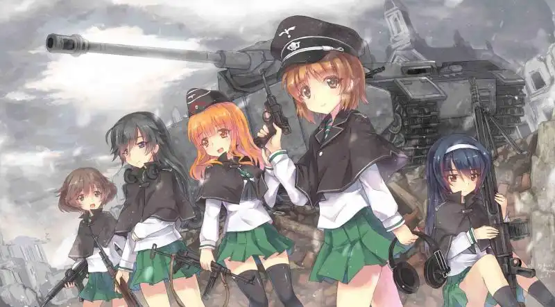 IL MANGA GIRLS UND PANZER 