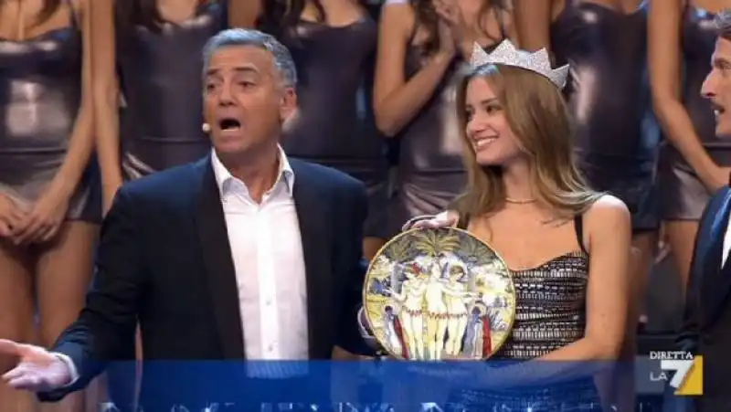 MASSIMO GHINI E GIULIA ARENA MISS ITALIA 