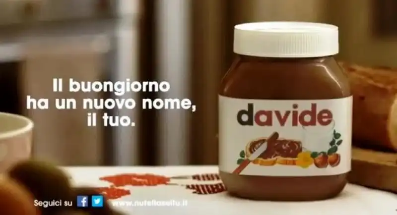 NUTELLA personalizzata 