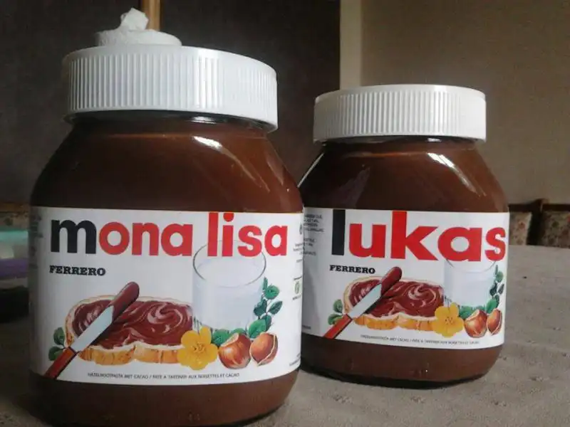 NUTELLA personalizzata 