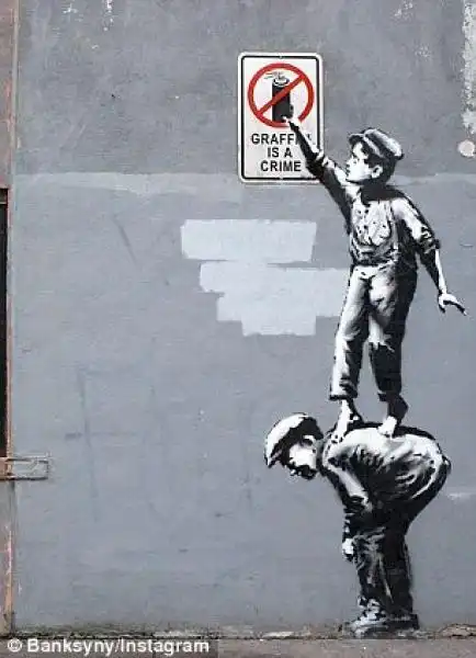 OPERE DI BANKSY A NEW YORK 