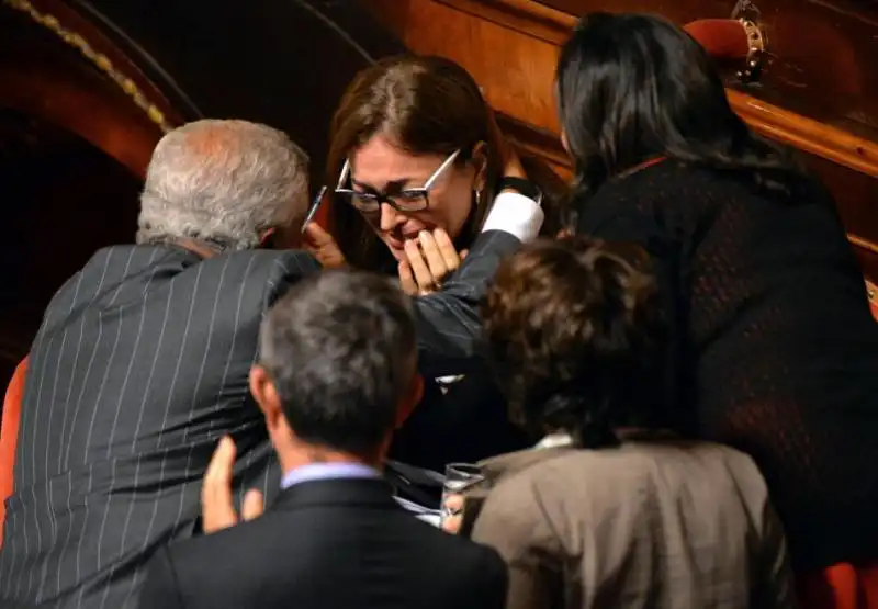 PAOLA DE PIN IN SENATO 