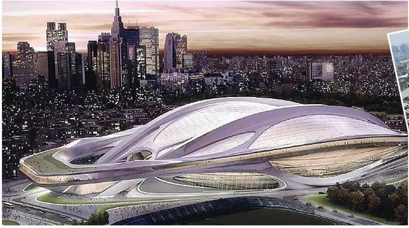 progetto stadio zaha hadid 